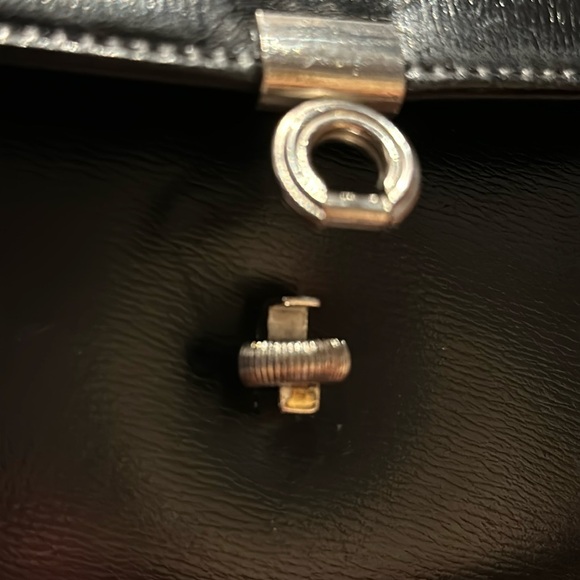 Coret Accessories Little Black Leather Handbag - Picture 4 of 16